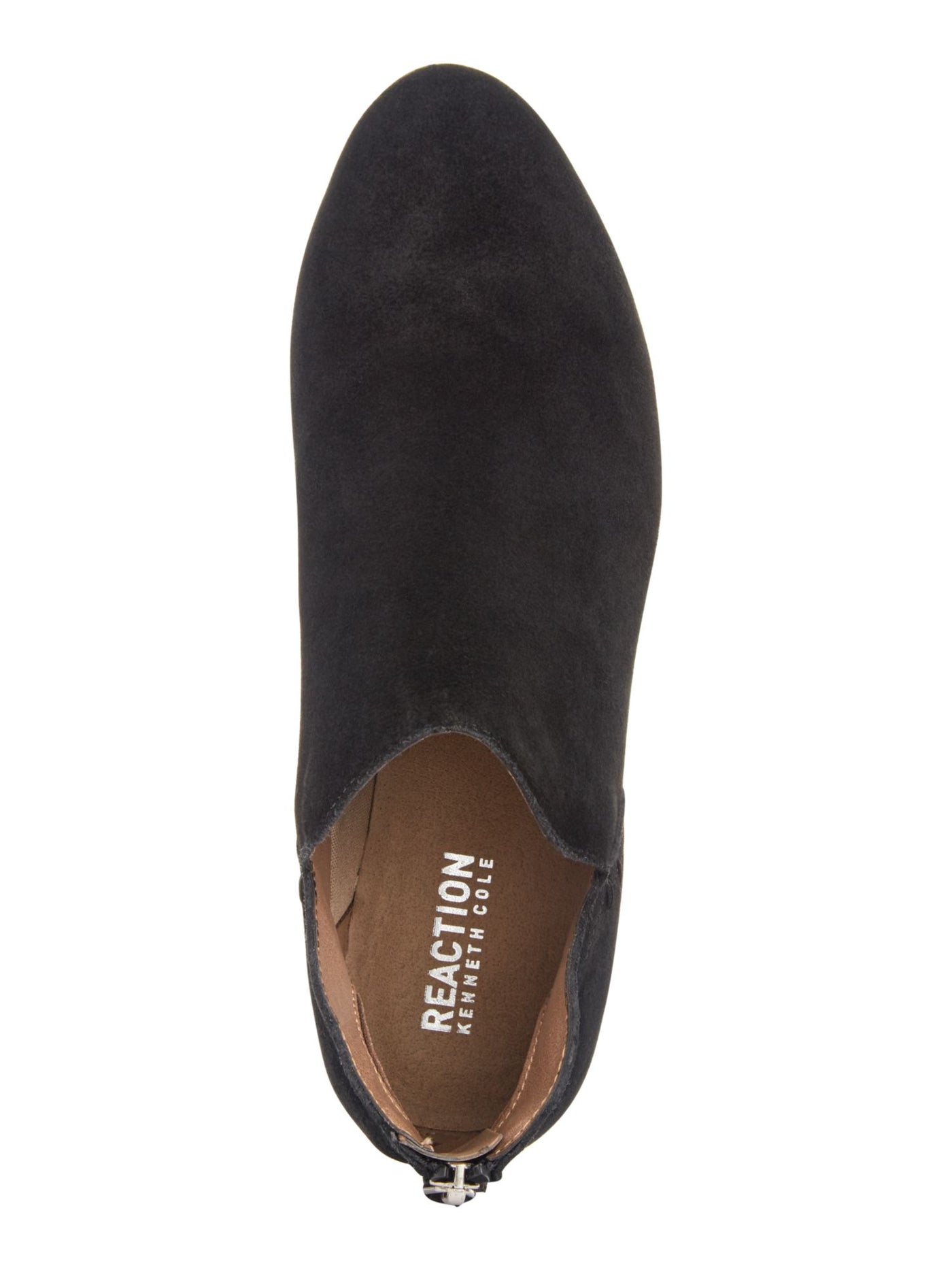 KENNETH COLE Womens Black Padded Tasseled Side Way Almond Toe Zip-Up Dress Booties 7.5