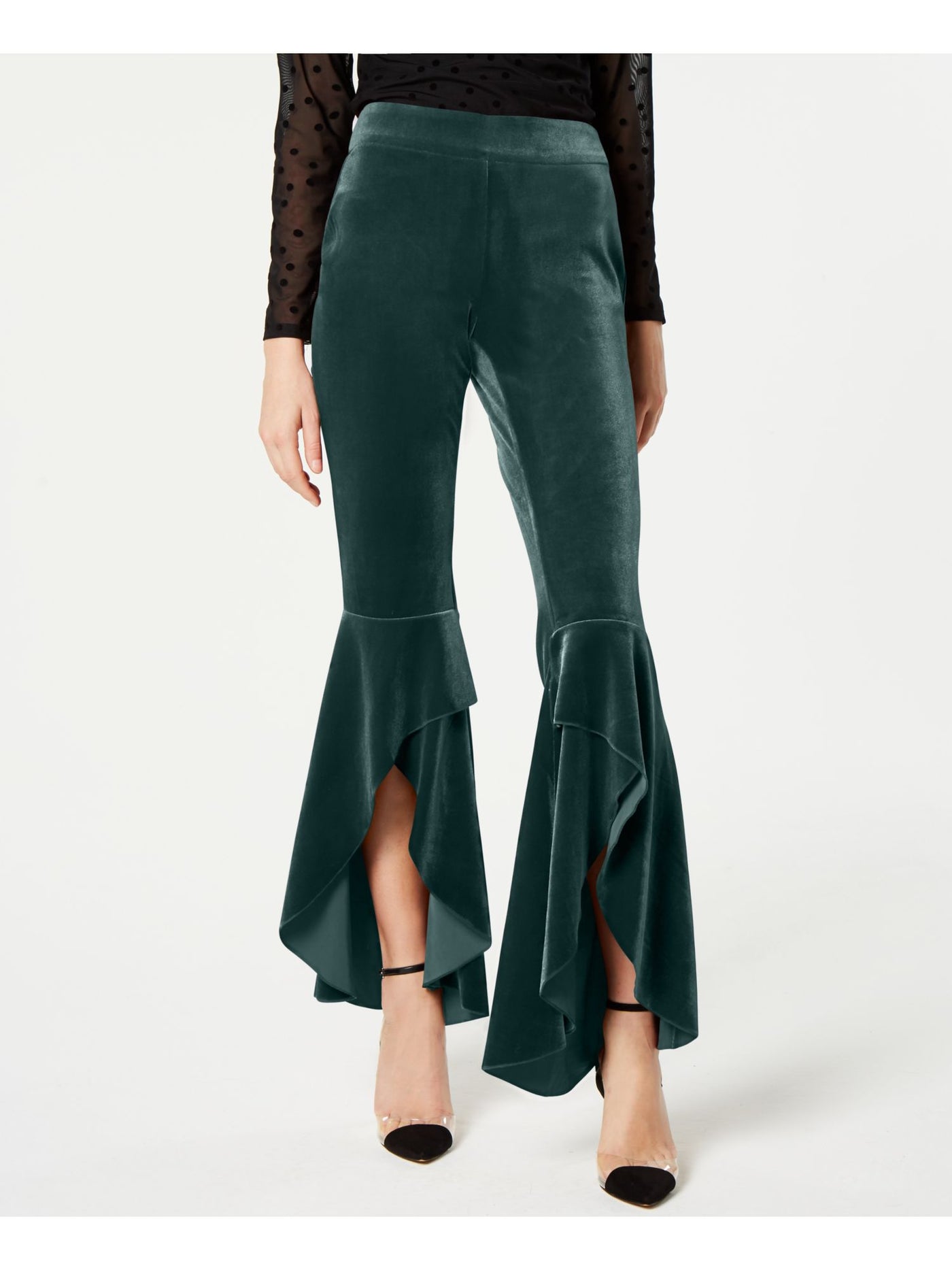 INC Womens Green Formal Pants 12