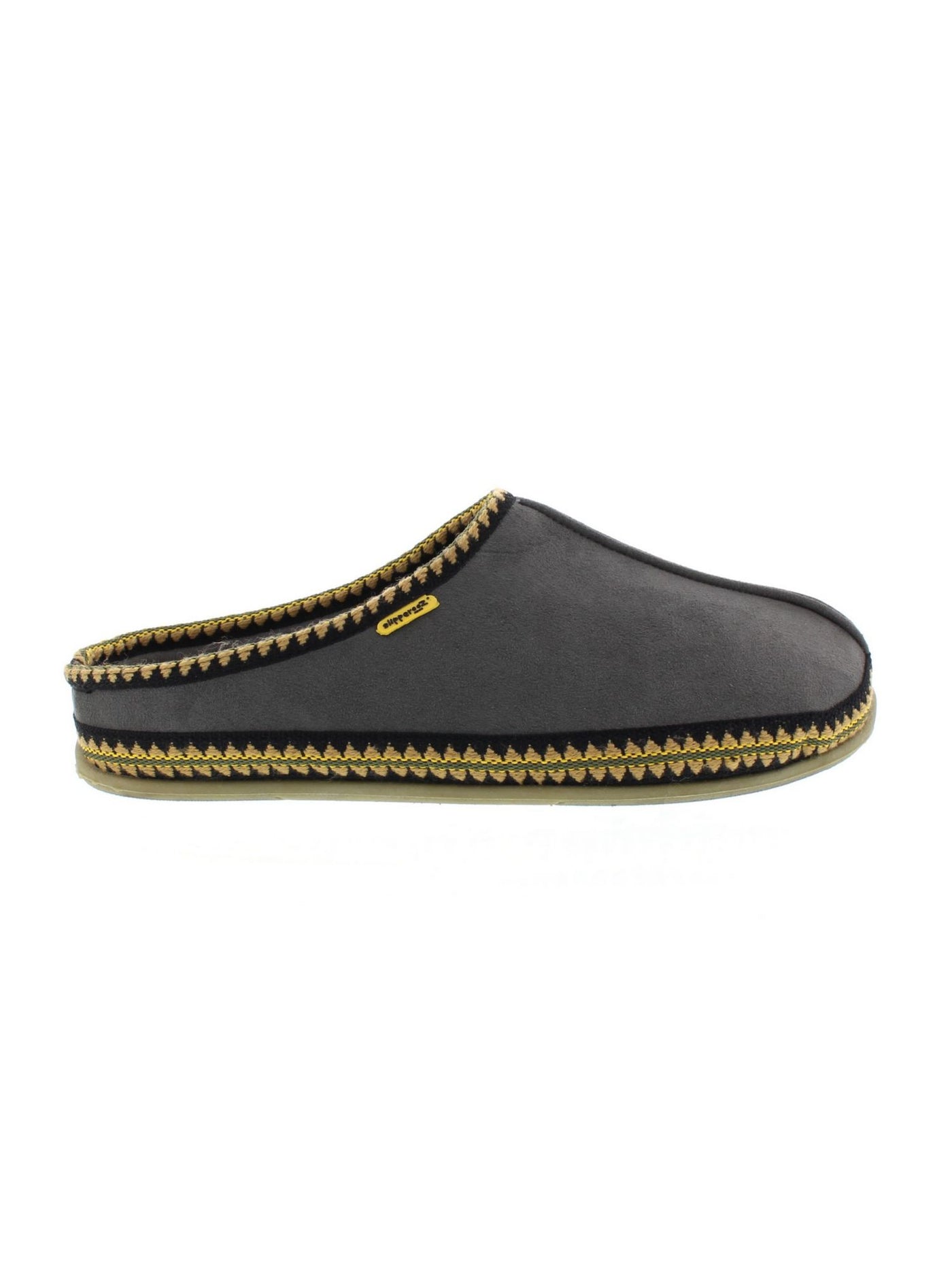 DEER STAGS Mens Gray Shock Absorption Comfort Wherever Round Toe Slip On Slippers Shoes 7 M