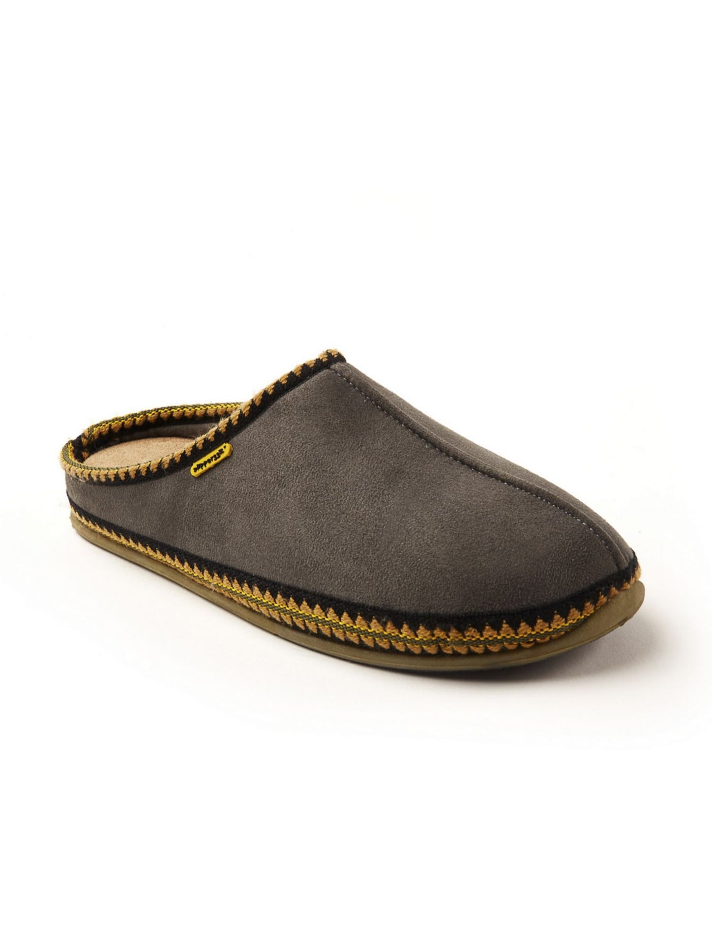 DEER STAGS Mens Gray Shock Absorption Comfort Wherever Round Toe Slip On Slippers Shoes 7 M