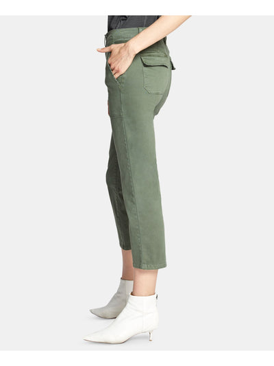 SANCTUARY Womens Green Pocketed Pants 28