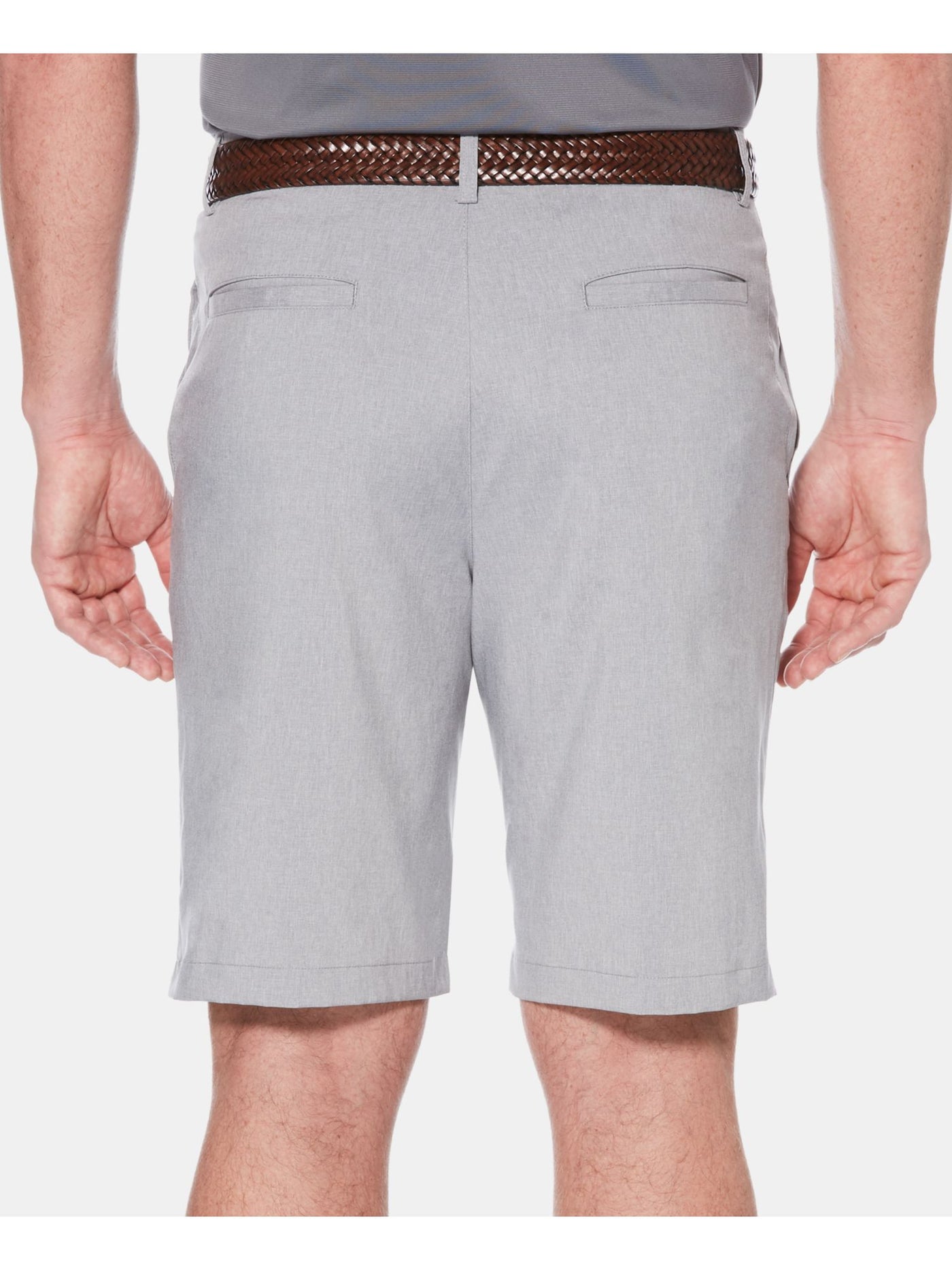 HYBRID APPAREL Mens Gray Classic Fit Shorts 32 Waist