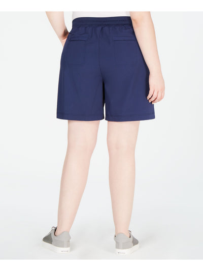 IDEOLOGY Womens Stretch Tie Pocketed Cropped Shorts