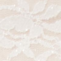 MORGAN & CO Womens Ivory Embroidered Glitter Sleeveless Off Shoulder Short Formal Layered Dress