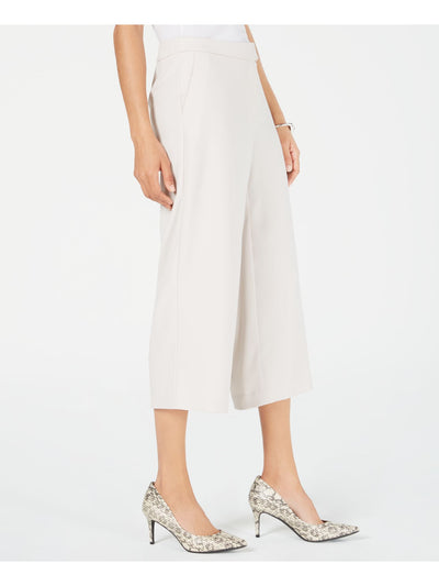 ALFANI Womens Beige Belted Pants 18