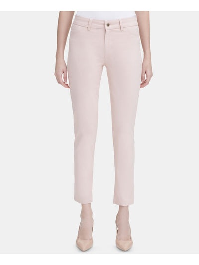 CALVIN KLEIN Womens Pocketed Straight leg Pants