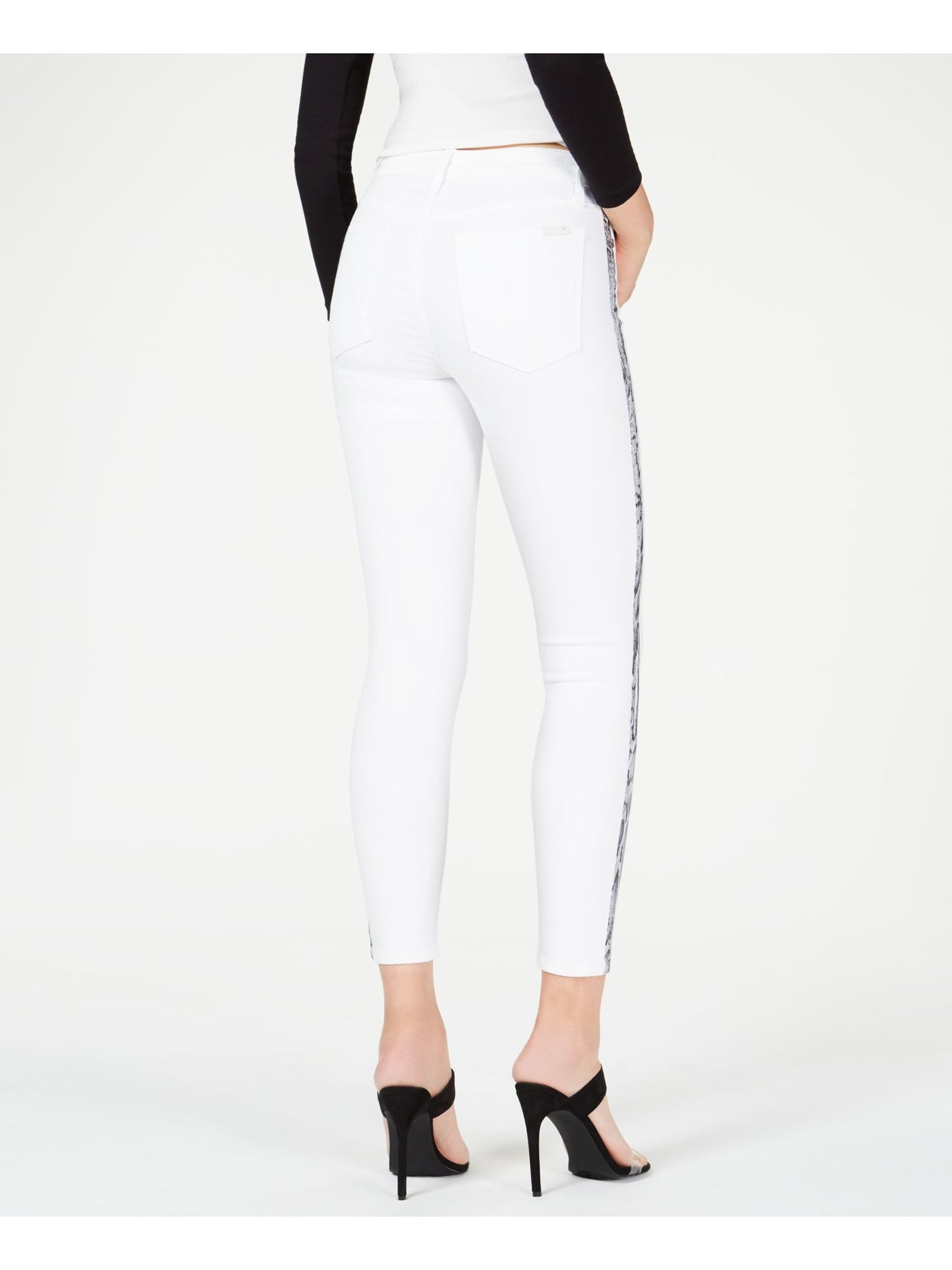 JOE'S Womens White Skinny Jeans 27 Waist