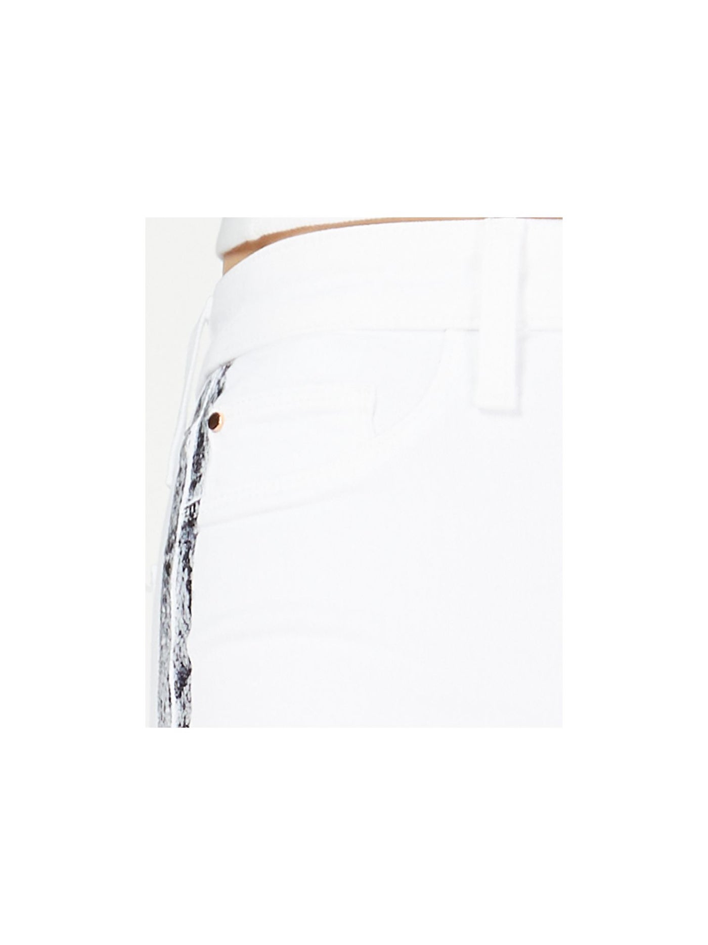 JOE'S Womens White Skinny Jeans