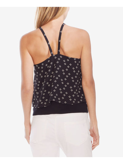 VINCE CAMUTO Womens Sleeveless Halter Top