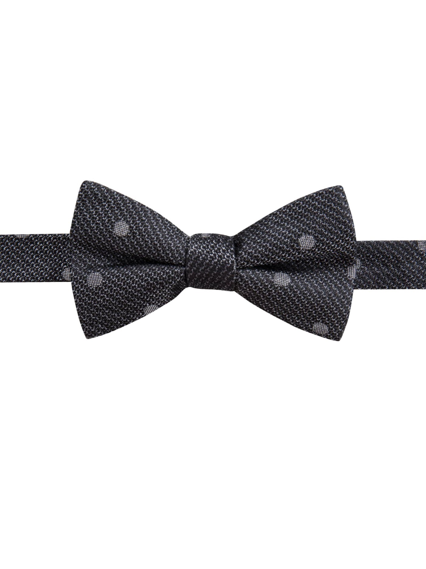 RYAN SEACREST Mens Blue Polka Dot Pre-Tied , Silk Bow Tie