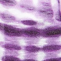 INC Womens Purple Sheer Slitted Tie Dye Open Cardigan Sweater