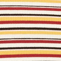 1. STATE Womens Yellow Striped Sleeveless Halter Top