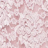 BCX DRESS Womens Pink Zippered Speckle Lace Spaghetti Strap Sweetheart Neckline Mini Formal Fit + Flare Dress