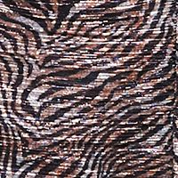 JUMP Womens Animal Print Spaghetti Strap V Neck Short Cocktail Body Con Dress