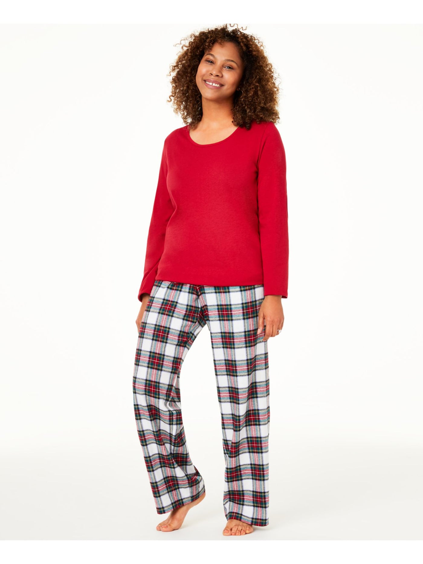 FAMILY PJs Intimates Red Plaid Pajamas M