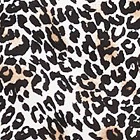 TEEZE ME Womens Animal Print Spaghetti Strap V Neck Short Party Body Con Dress