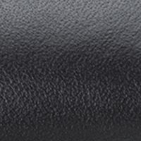 SUN STONE Womens Black Ruched Breathable Slip Resistant Jilly Almond Toe Slip On Leather Ballet Flats M