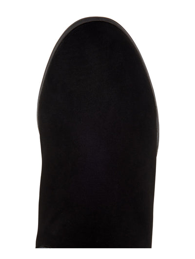 STYLE & COMPANY Womens Black Side Gore Comfort Kelimae Round Toe Block Heel Zip-Up Riding Boot 9.5 WC