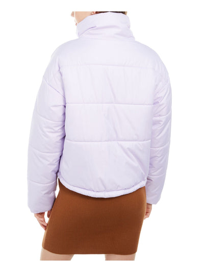 CELEBRITY PINK Womens Pocketed Zippered Puffer Zip Up Winter Jacket Coat