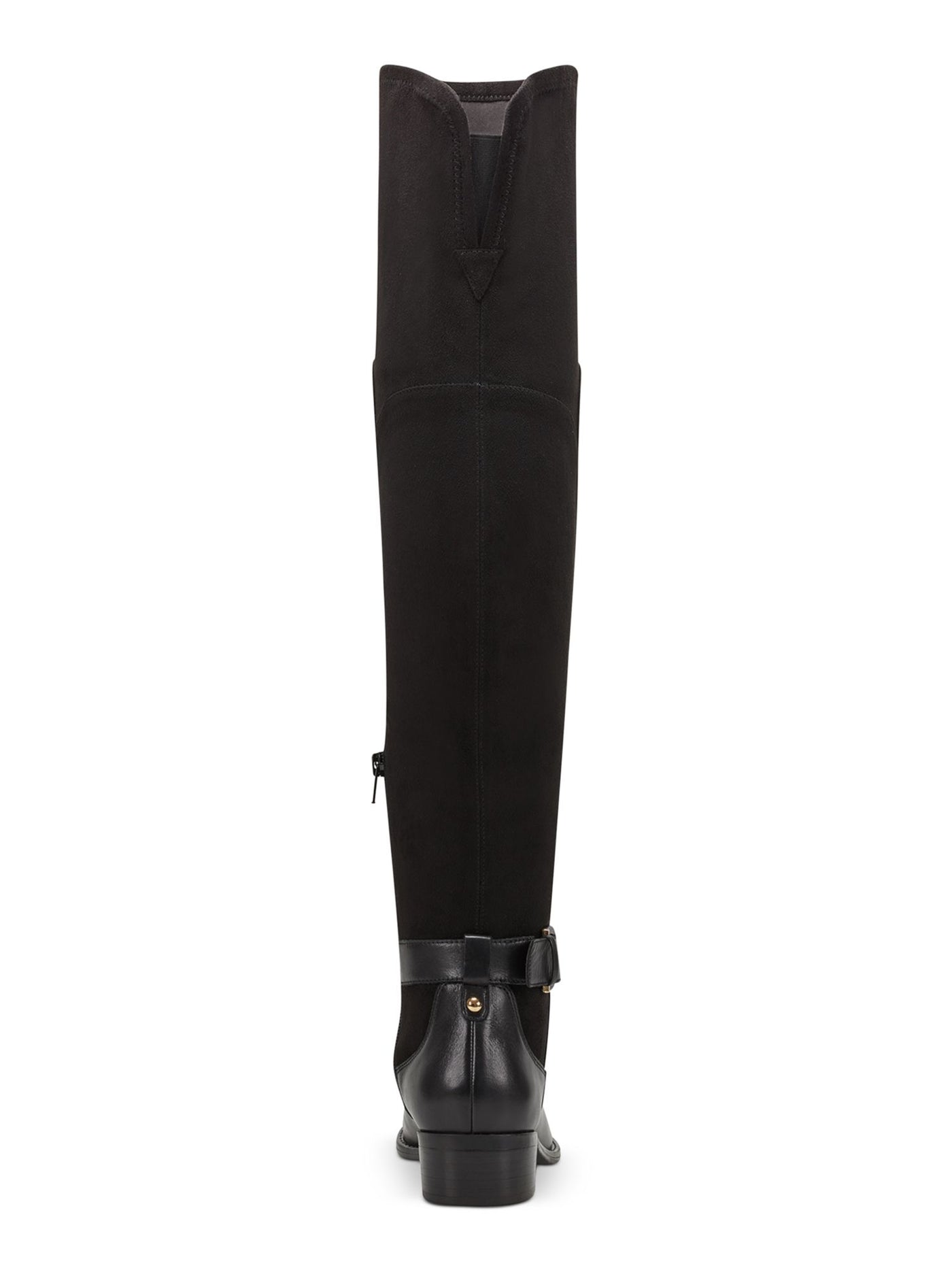 NINE WEST Womens Black Round Toe Boots Shoes 5