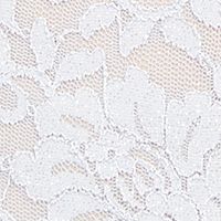 SEQUIN HEARTS Womens Silver Embellished Lace Floral Off Shoulder Short Cocktail Sheath Dress