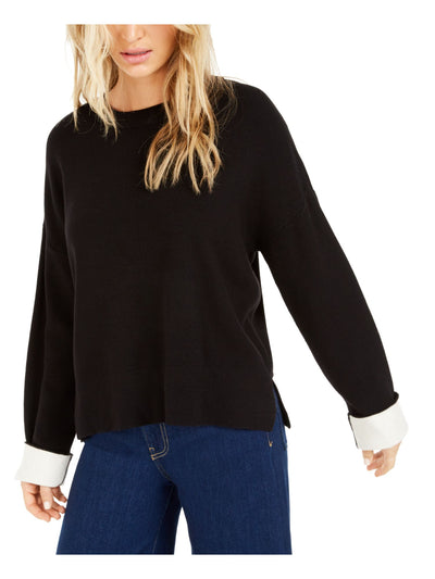 BECCA TILLEY X BAR III Womens Long Sleeve Crew Neck Sweater