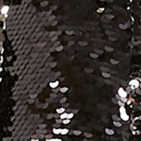 INC Womens Black Sequined Evening Jacket