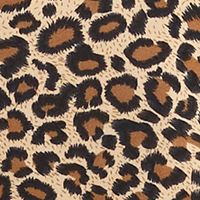 BARDOT Womens Animal Print Long Sleeve Mock Short Party Body Con Dress