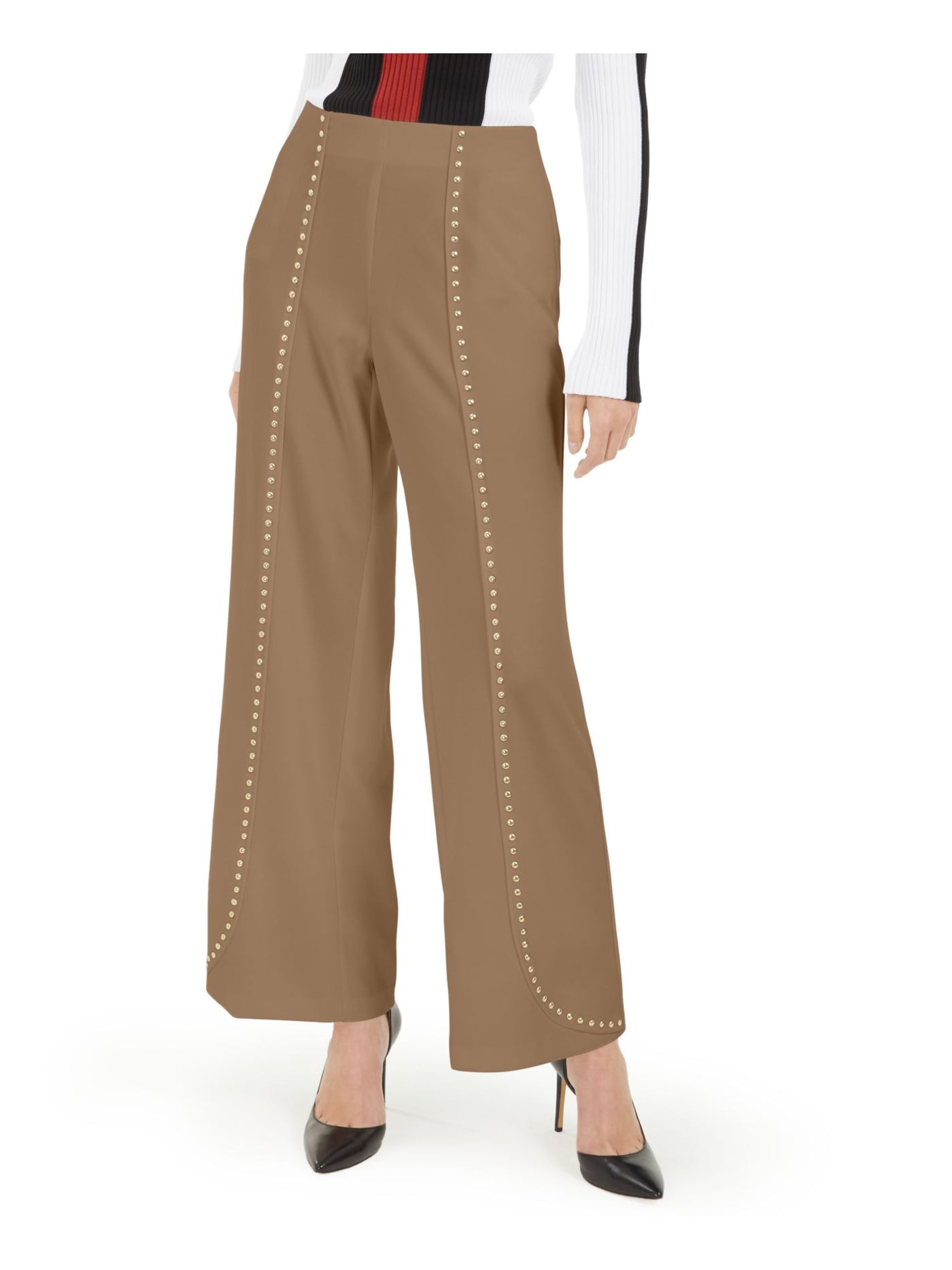 INC Womens Embellished Evening Wide Leg Pants