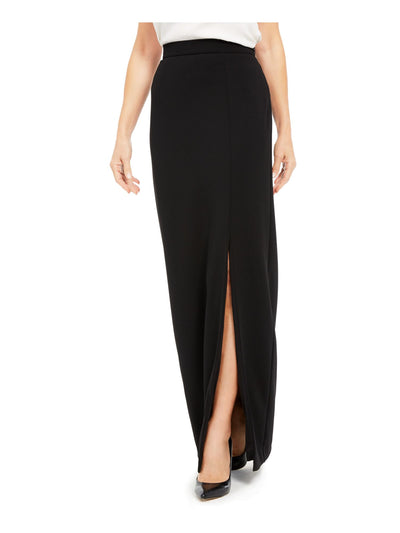 ADRIANNA PAPELL Womens Slitted Zippered Full-Length Evening Skirt