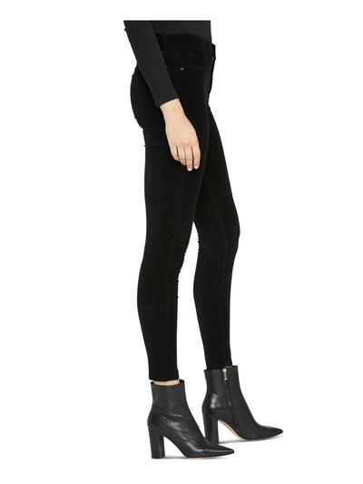 HUDSON Womens Black Super Skinny Ankle High Waist Pants Juniors 31