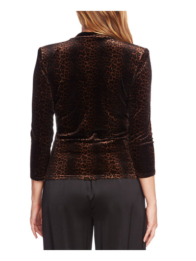 VINCE CAMUTO Womens 3/4 Sleeve Crew Neck T-Shirt Top