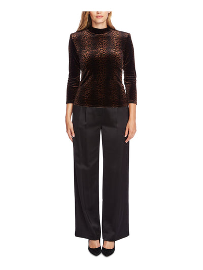 VINCE CAMUTO Womens 3/4 Sleeve Crew Neck T-Shirt Top