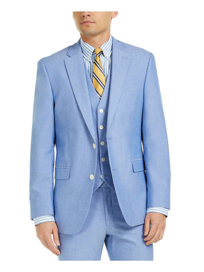 TOMMY HILFIGER Mens Light Blue Suit Separate 41 Long