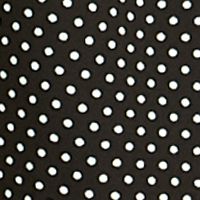 RACHEL ROY Womens Polka Dot Long Sleeve Keyhole Short Fit + Flare Dress