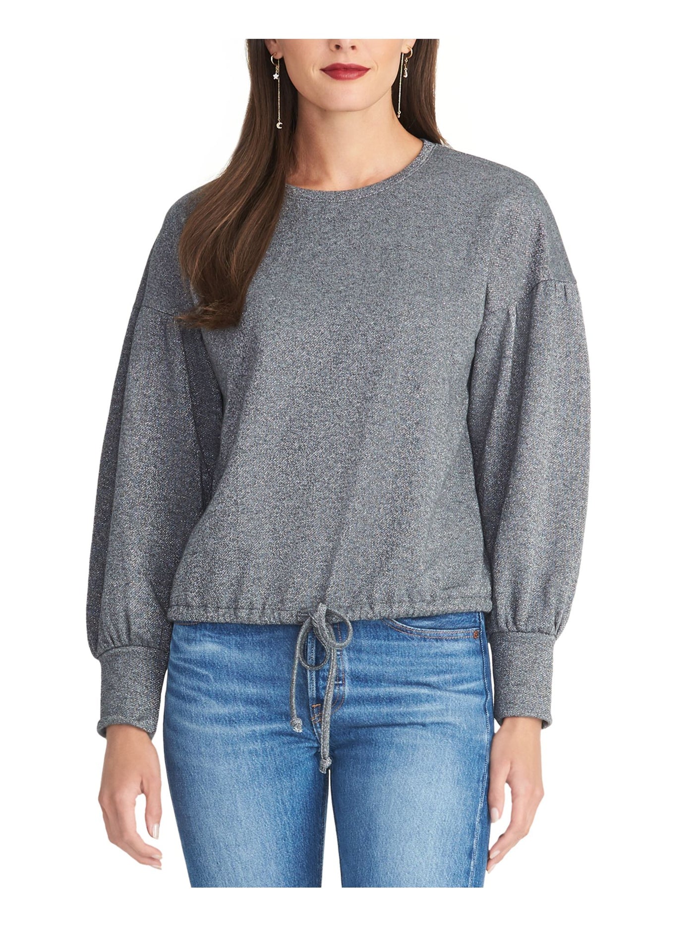 RACHEL RACHEL ROY Womens Long Sleeve Crew Neck Sweater