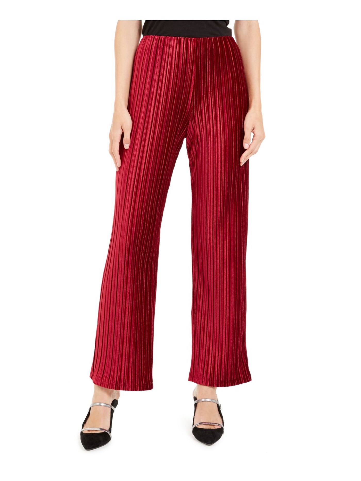 ALFANI Womens Wide Leg Pants