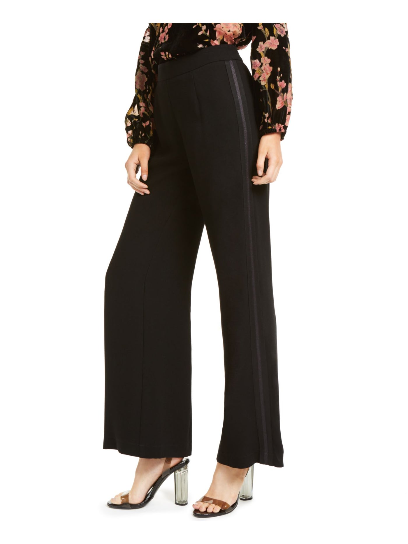 NANETTE LEPORE Womens Black Wide Leg Evening Pants Size: 2