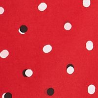 MAISON JULES Womens Ruffled Polka Dot Short Ruffled Skirt
