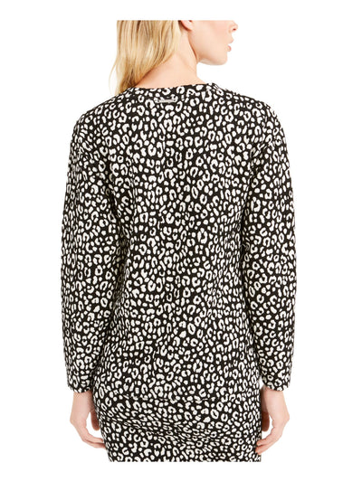 MICHAEL KORS Womens Long Sleeve Evening Top