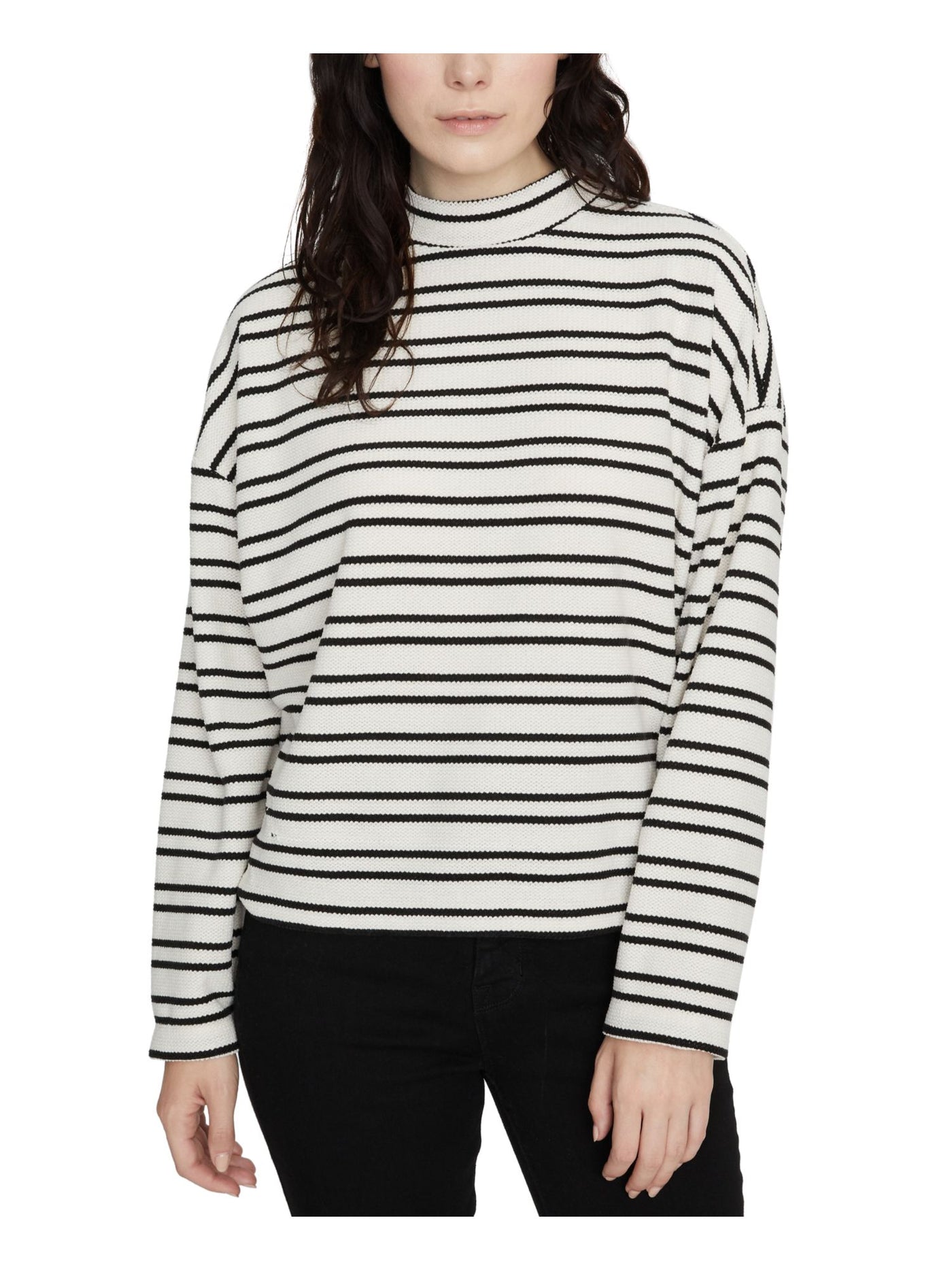 SANCTUARY Womens Long Sleeve Turtle Neck Top