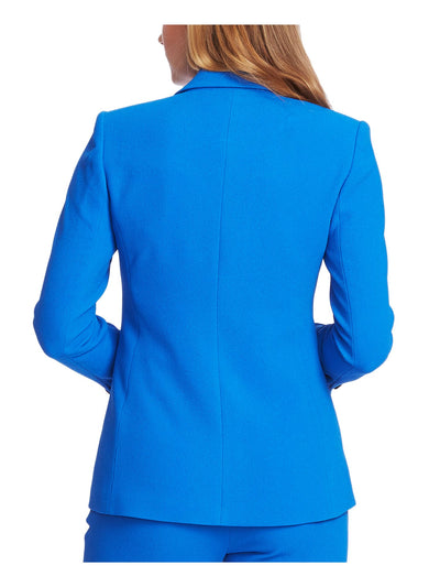 VINCE CAMUTO Womens Blue Wear To Work Blazer Jacket 12