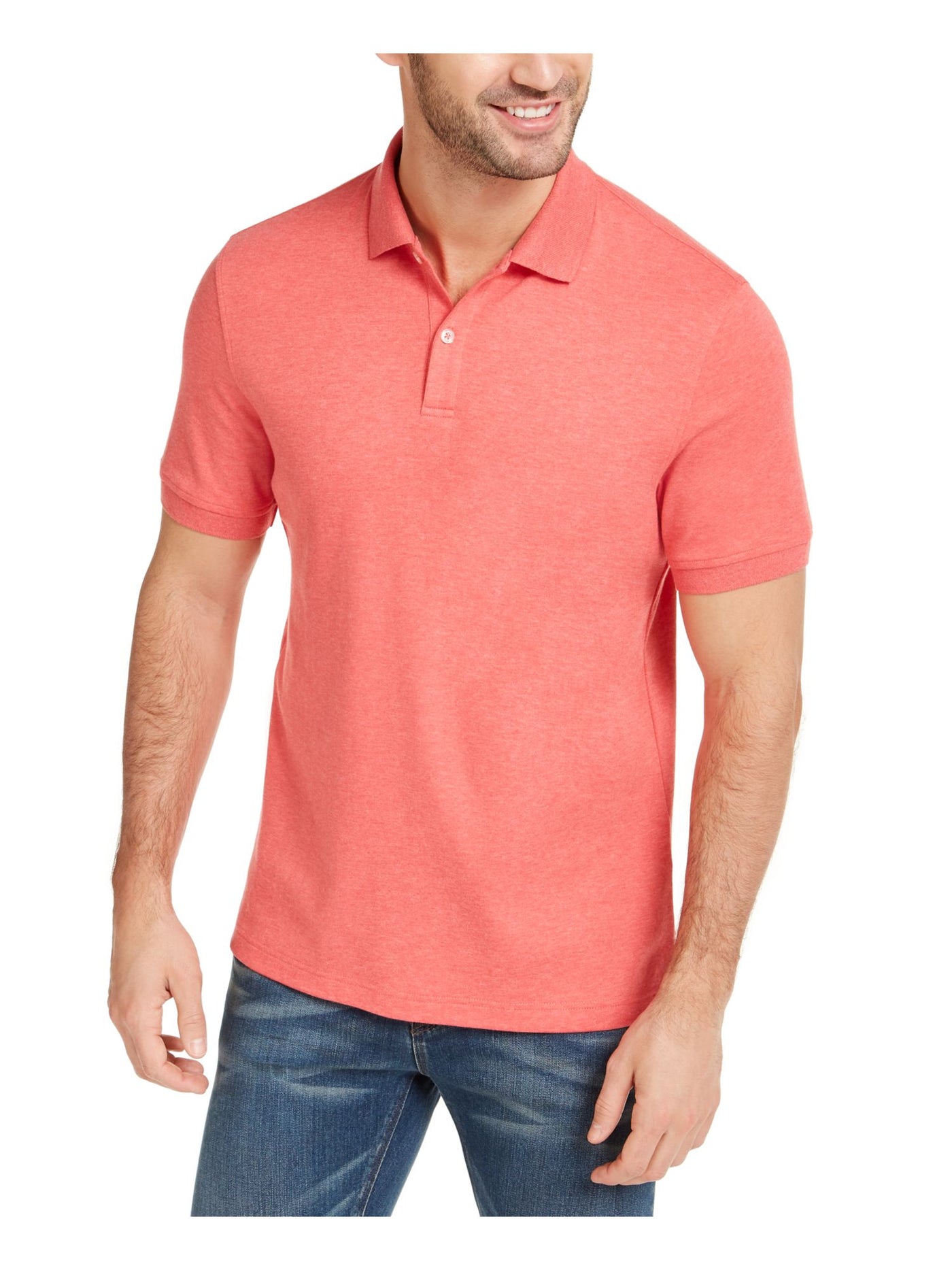 CLUBROOM Mens Pink Classic Fit Polo XXL