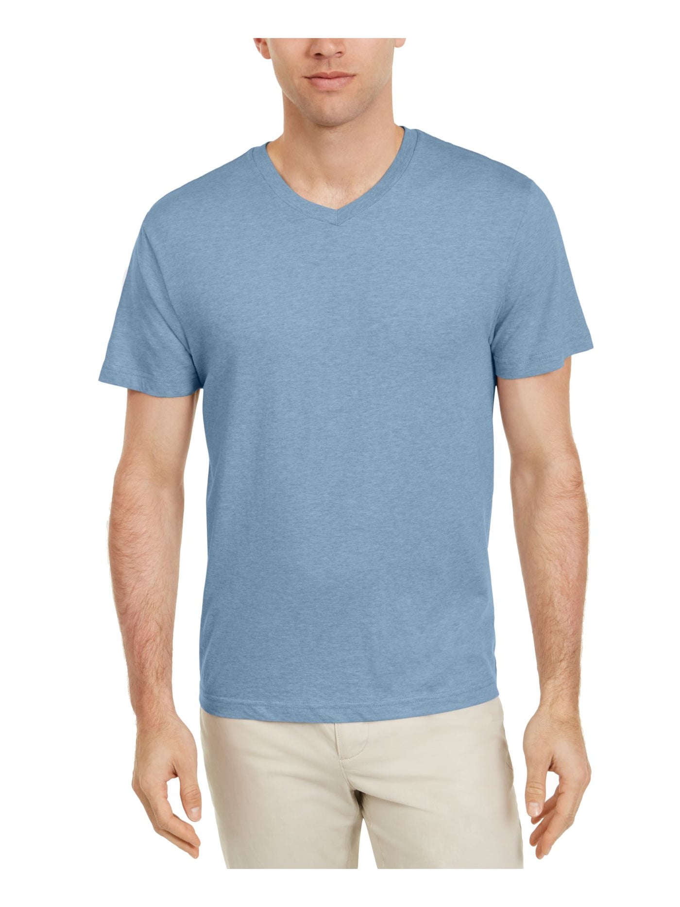 ALFANI Mens Blue Classic Fit T-Shirt L