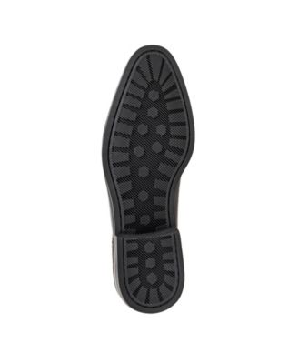 SANDRO MOSCOLONI Mens Gray Brogue Cushioned Arch Support Murali Cap Toe Block Heel Lace-Up Leather Dress Shoes D
