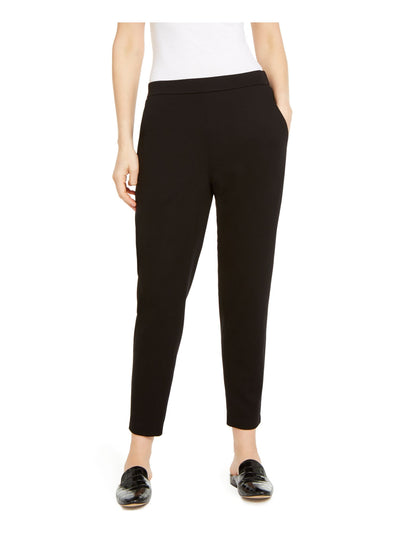 EILEEN FISHER Womens Black Wear To Work Straight leg Pants S