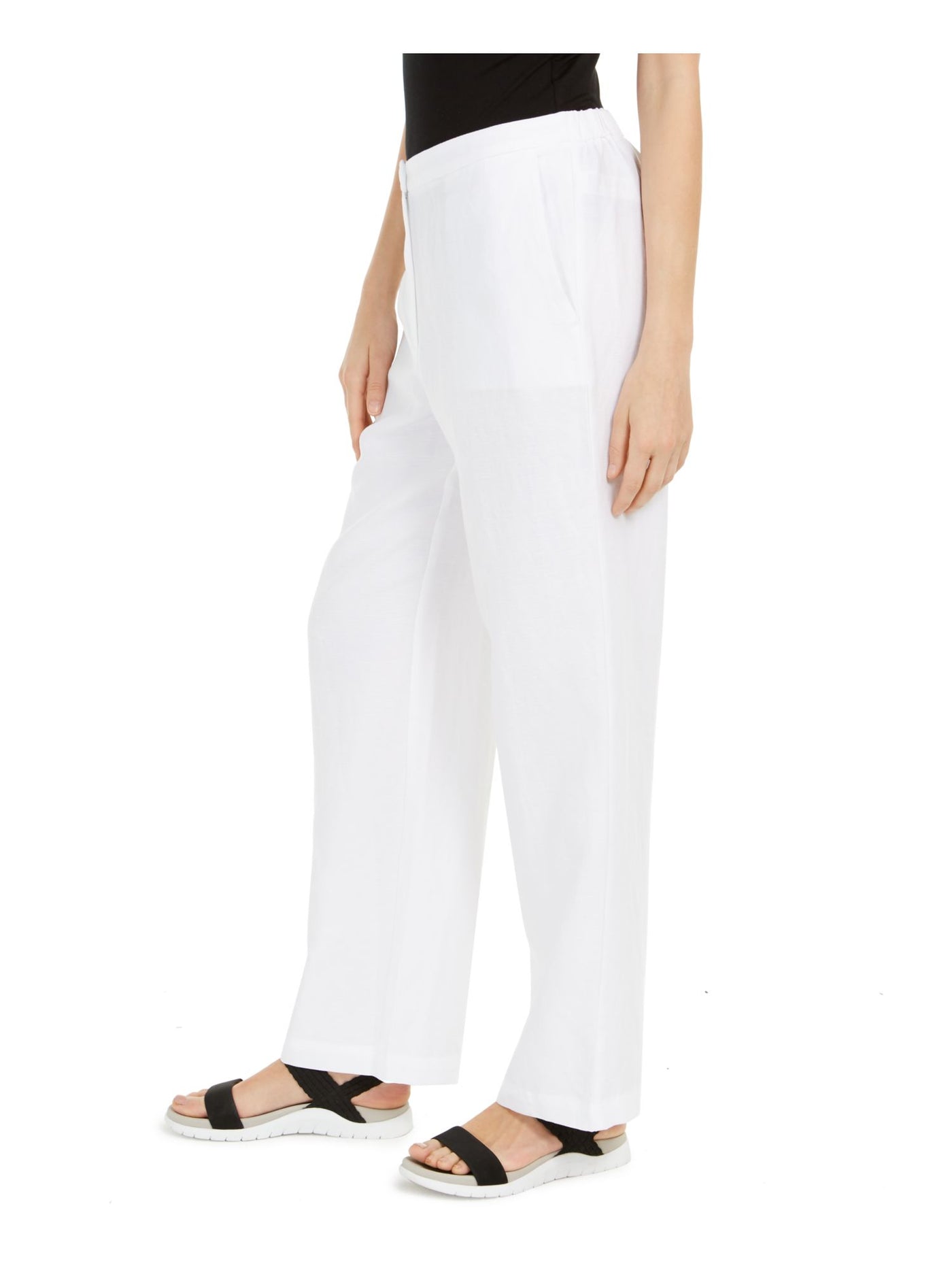 EILEEN FISHER Womens Straight leg Pants