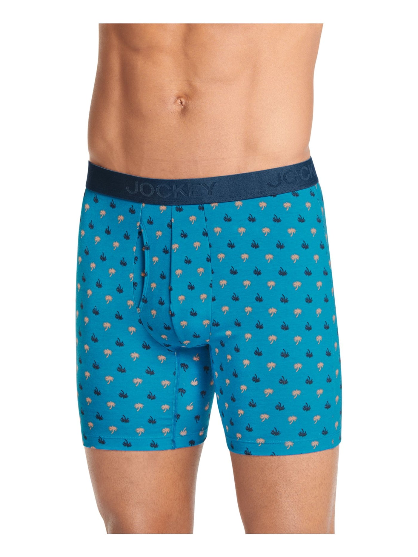 JOCKEY Intimates Blue Boxer Brief Underwear S