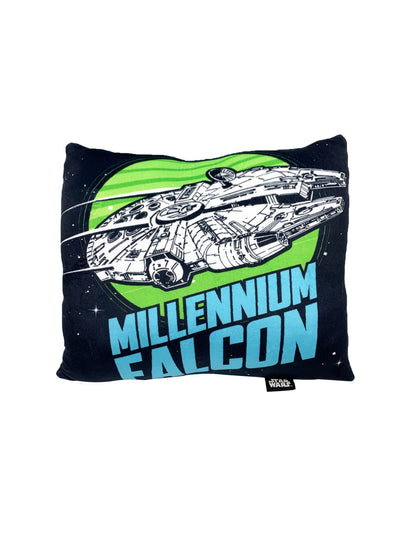 HYBRID APPAREL Blue Graphic 12 X 12 Decorative Pillow