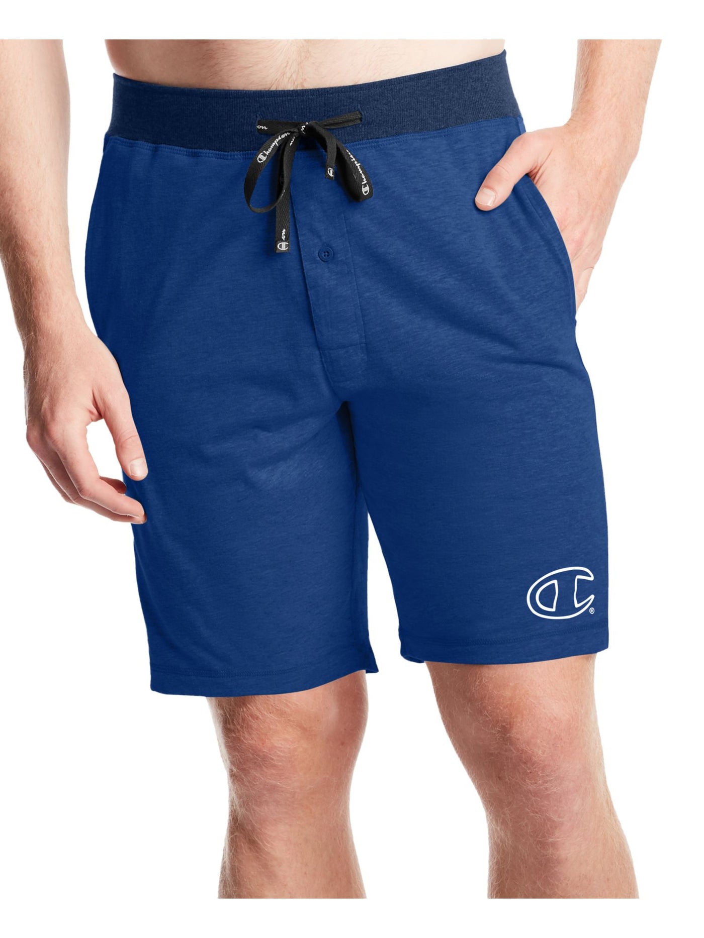 CHAMPION Intimates Blue Sleep Shorts S